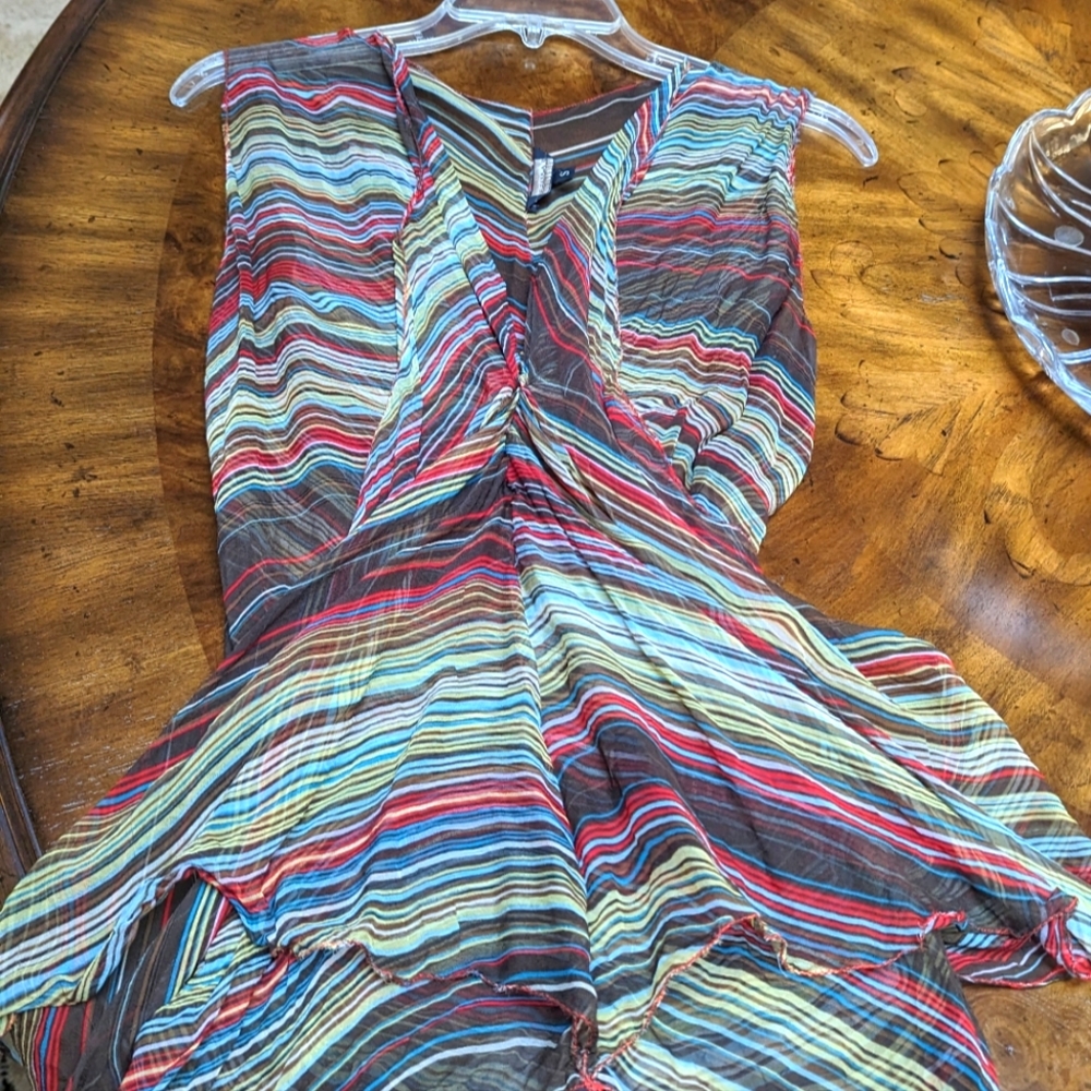 Rozae Nichols Sheer Silk Blouse